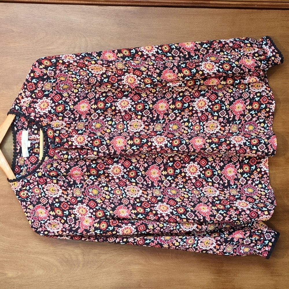 LOFT Long Sleeve Blouse Size S